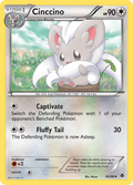 Cinccino 85/98 Pokémon Emerging Powers (2011) English card — catalogue reference