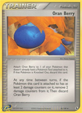 Oran Berry 85/109 — Pokémon EX Ruby & Sapphire
