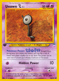 Unown [L] 86/105 — Pokémon Neo Destiny