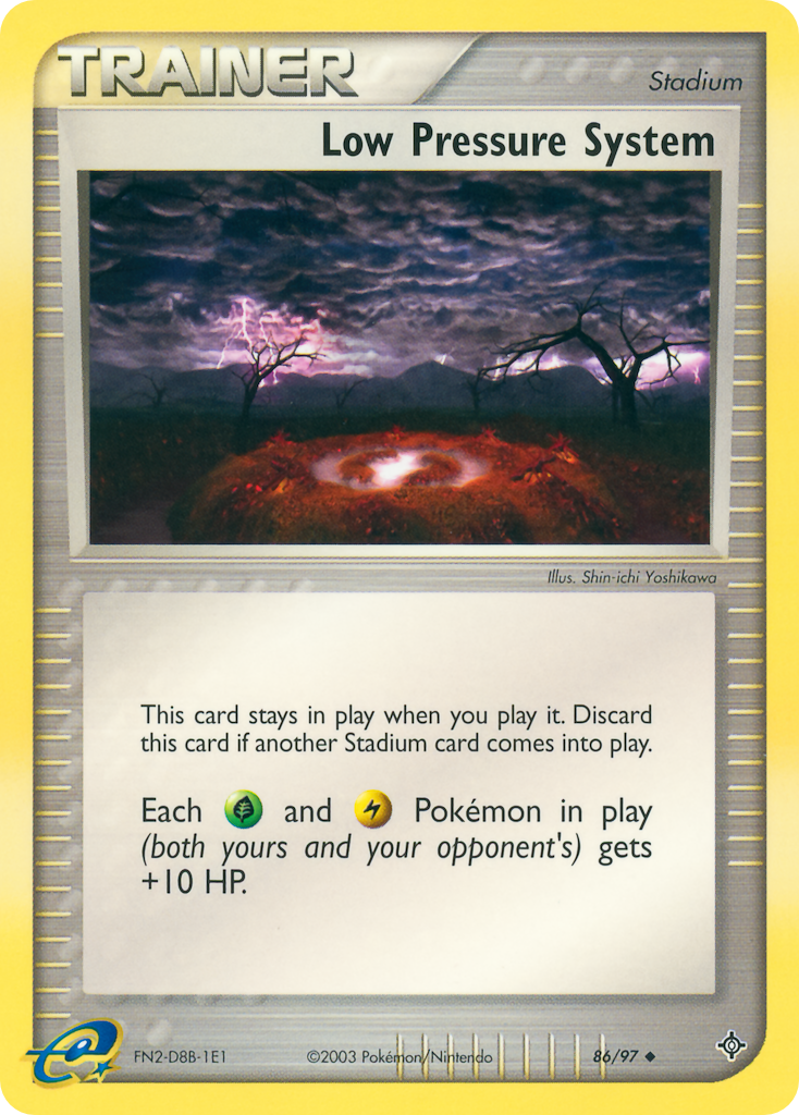 Low Pressure System 86/97 — Pokémon EX Dragon