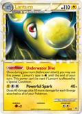 Lanturn 86/95 Pokémon Unleashed (2010) English card — catalogue reference