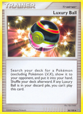 Luxury Ball 86/100 Pokémon Stormfront (2008) English card — catalogue reference