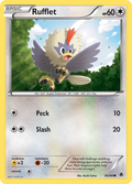 Rufflet 86/98 Pokémon Emerging Powers (2011) English card — catalogue reference