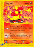 Magmar 86/165 — Pokémon Expedition Base Set