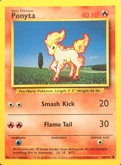 Spearow Common Base Set 2 092/130 MP (Back)