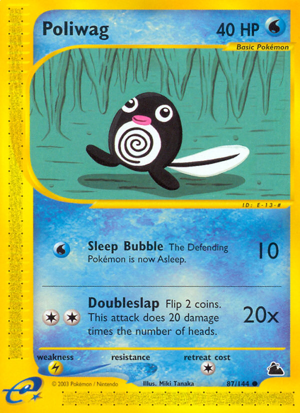 Poliwag 87/144 — Pokémon Skyridge