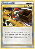 Junk Arm 87/102 Pokémon Triumphant (2010) English card — catalogue reference