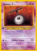 Unown [T] 88/105 — Pokémon Neo Destiny
