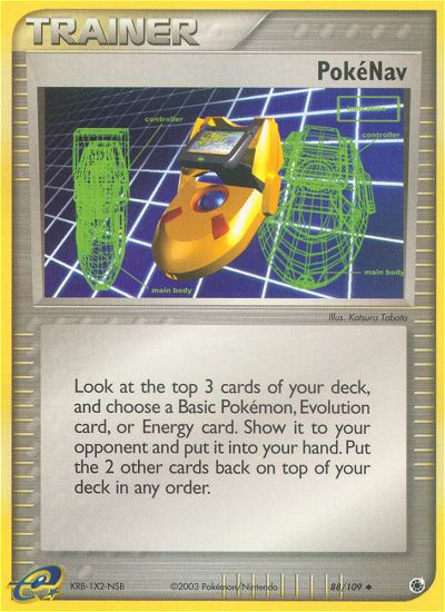 PokéNav 88/109 — Pokémon EX Ruby & Sapphire