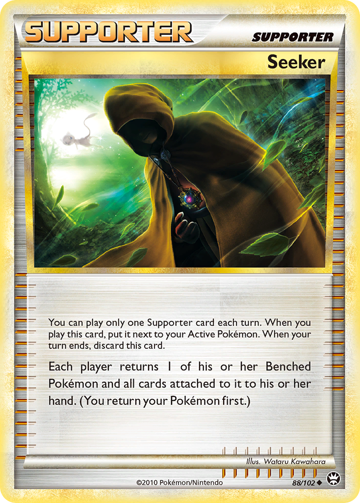 Seeker 88/102 Pokémon Triumphant (2010) English card — catalogue reference