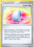 Lucky Egg 88/99 Pokémon Arceus (2009) English card — catalogue reference