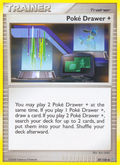 Poké Drawer + 89/100 Pokémon Stormfront (2008) English card — catalogue reference