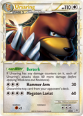 Ursaring 89/95 Pokémon Unleashed (2010) English card — catalogue reference