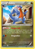 Gabite 89/124 Pokémon Dragons Exalted (2012) English card — catalogue reference
