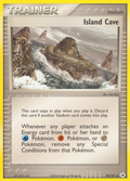 Island Cave 89/101 Pokémon EX Hidden Legends 2004