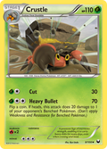 Crustle 8/108 Pokémon Dark Explorers (2012) English card — catalogue reference