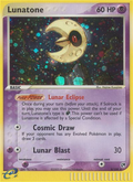 Lunatone 8/100 — Pokémon EX Sandstorm