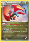 Salamence 8/20 Pokémon Dragon Vault (2012) English card — catalogue reference