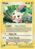 Plusle 8/97 — Pokémon EX Dragon