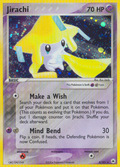 Jirachi 8/101 Pokémon EX Hidden Legends 2004 Holo Rare card