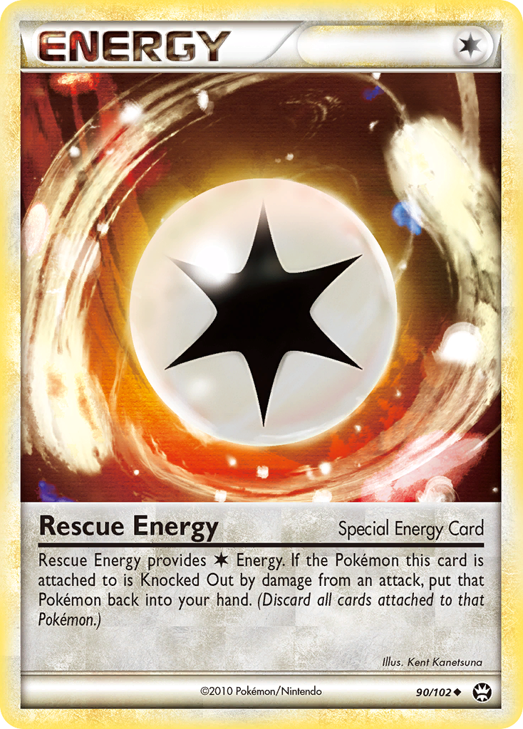 Rescue Energy 90/102 Pokémon Triumphant (2010) English card — catalogue reference