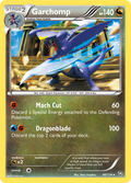Garchomp 90/124 Pokémon Dragons Exalted (2012) English card — catalogue reference