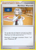 Bertha's Warmth 90/111 Pokémon Rising Rivals (2009) English card — catalogue reference