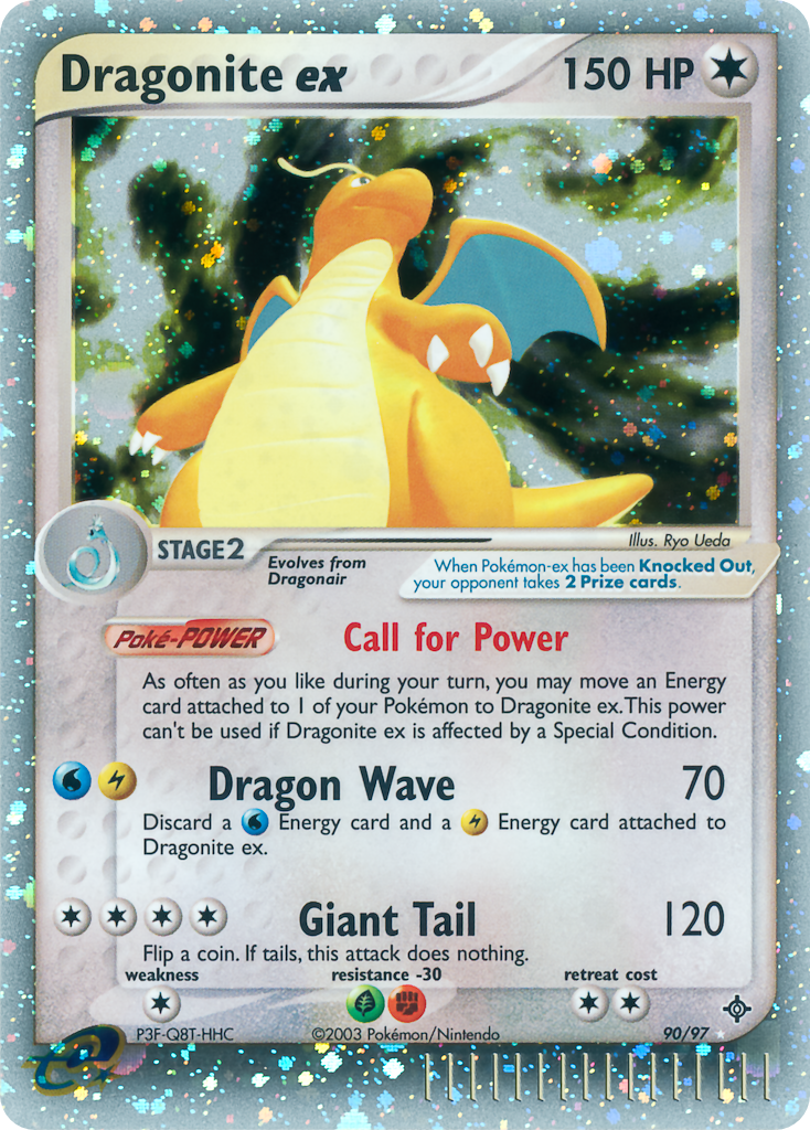Dragonite ex 90/97 — Pokémon EX Dragon