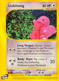 Lickitung 90/147 — Pokémon Aquapolis