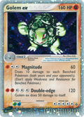 Golem ex 91/97 — Pokémon EX Dragon