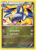 Garchomp 91/124 Pokémon Dragons Exalted (2012) English card — catalogue reference