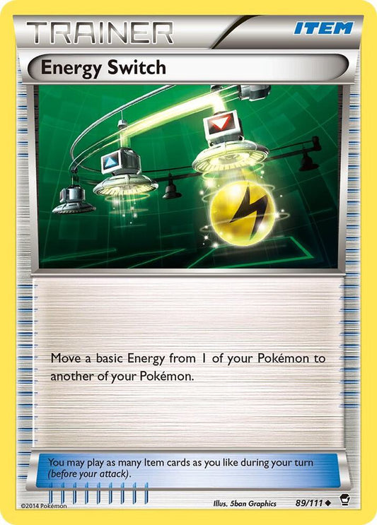 Energy Switch Uncommon XY - Furious Fists 89/111 MP