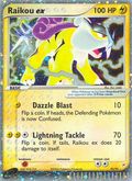 Raikou ex 92/95 — Pokémon EX Team Magma vs Team Aqua