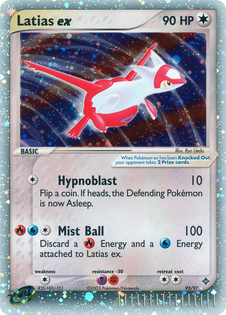 Latias ex 93/97 — Pokémon EX Dragon