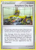 Sunyshore City Gym 94/111 Pokémon Rising Rivals (2009) English card — catalogue reference