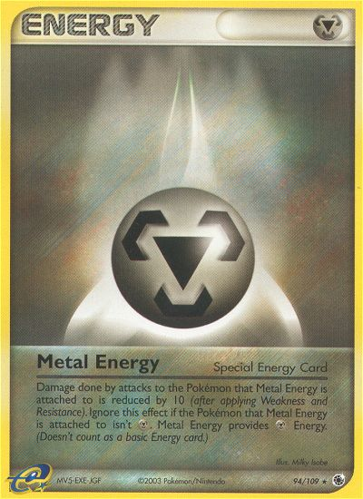 Metal Energy 94/109 — Pokémon EX Ruby & Sapphire