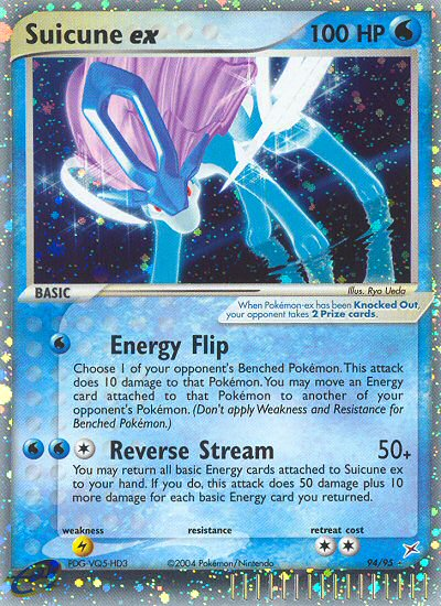 Suicune ex 94/95 — Pokémon EX Team Magma vs Team Aqua