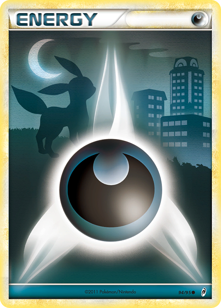 Darkness Energy 94/95 Pokémon Call of Legends (2011) English card — catalogue reference