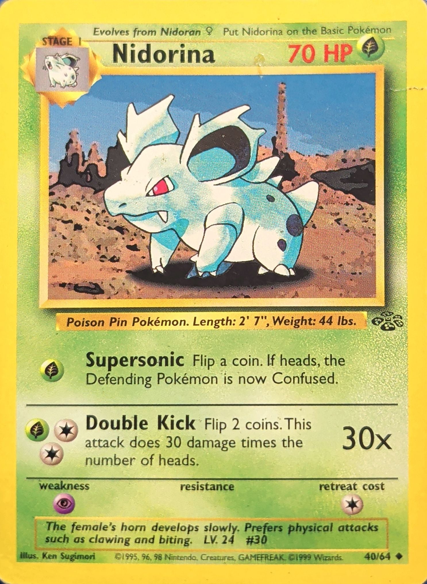 Nidorina Uncommon Legendary Collection 055/110 MP