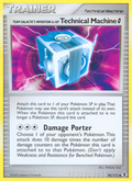 Team Galactic's Invention G-107 Technical Machine G 95/111 Pokémon Rising Rivals (2009) English card — catalogue reference