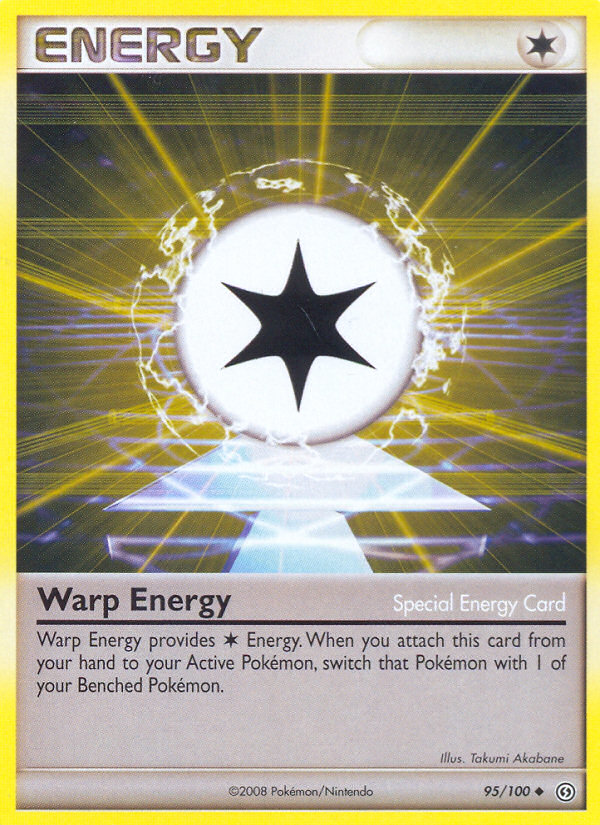 Warp Energy 95/100 Pokémon Stormfront (2008) English card — catalogue reference