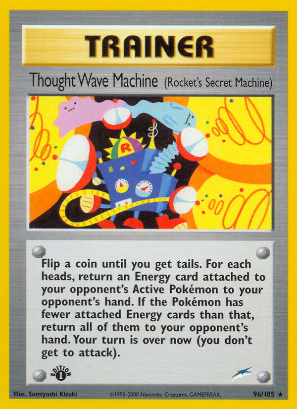 Thought Wave Machine 96/105 — Pokémon Neo Destiny