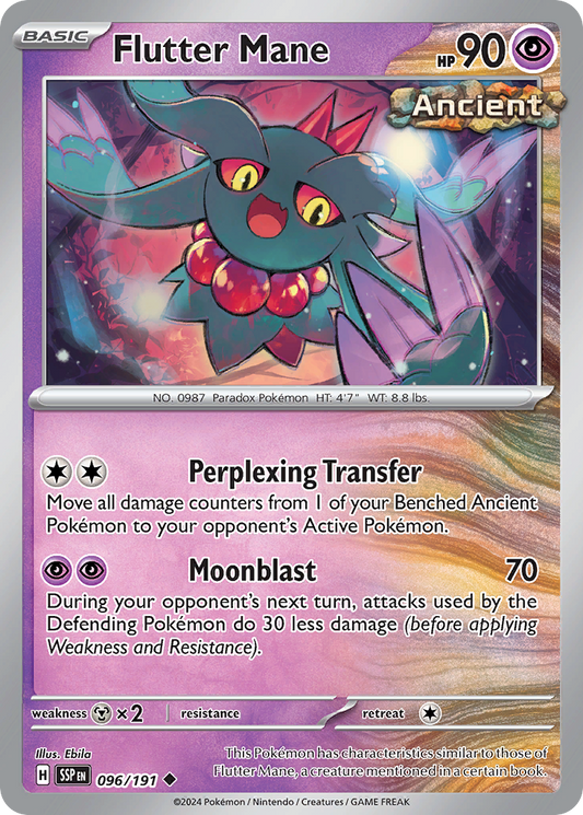 Pokemon Flutter Mane Surging Sparks 096/191