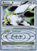 Arceus LV.X 96/99 Pokémon Arceus (2009) English card — catalogue reference