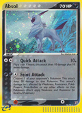 Absol 96/95 — Pokémon EX Team Magma vs Team Aqua