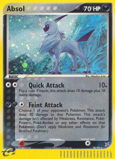 Absol 96/95 — Pokémon EX Team Magma vs Team Aqua