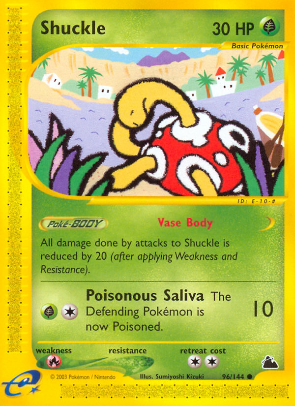 Shuckle 96/144 — Pokémon Skyridge