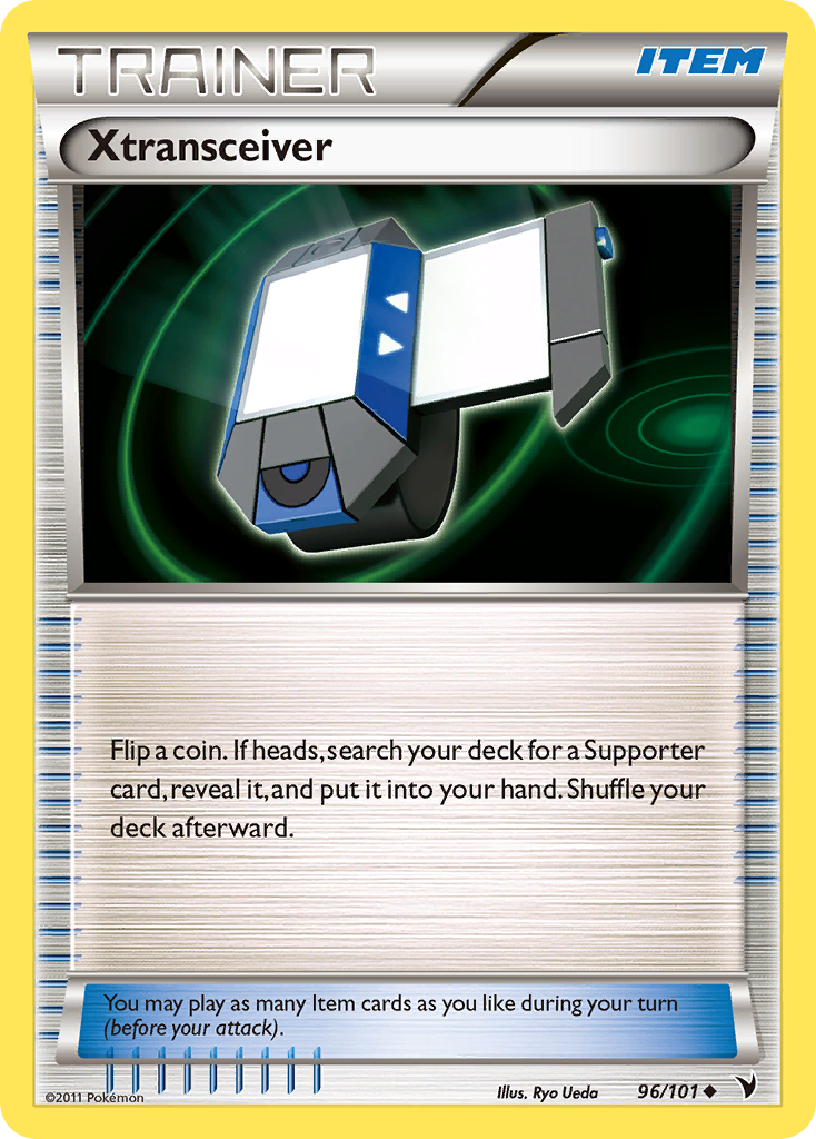 Xtransceiver 96/101 Pokémon Noble Victories (2011) English card — catalogue reference