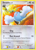 Swablu 97/127 Pokémon Platinum (2009) English card — catalogue reference