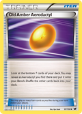 Old Amber Aerodactyl 97/108 Pokémon Dark Explorers (2012) English card — catalogue reference